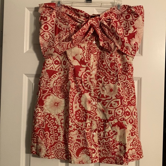 NWT Anthropologie Blue Tassel Brand Mini Dress. Size L - Picture 4 of 16